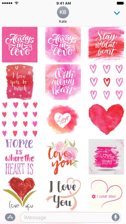 I Love You - Stickers