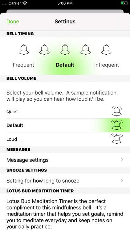 Lotus Bud Mindfulness Bell screenshot-7