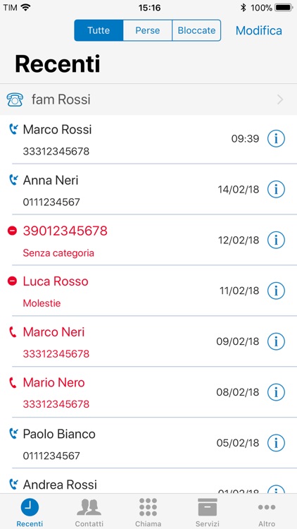 TIM Telefono screenshot-3