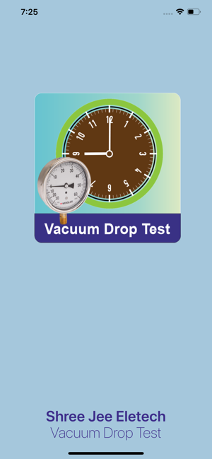 Vacuum Drop Test Calculator