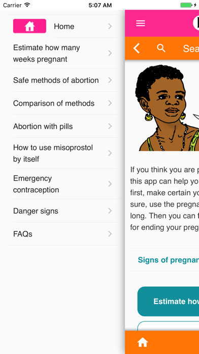 Safe Abortion (SA) screenshot 2