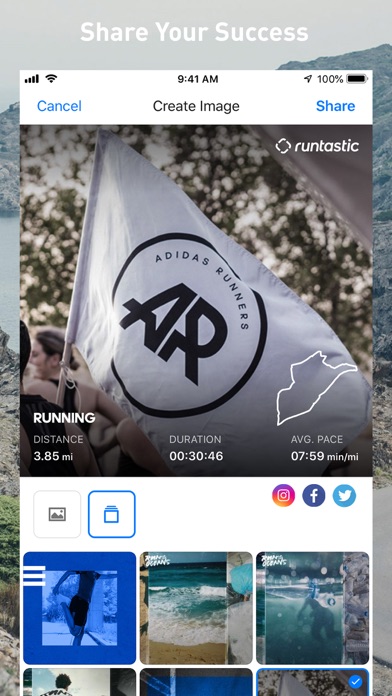 Runtastic Running Tracker PRO Screenshots