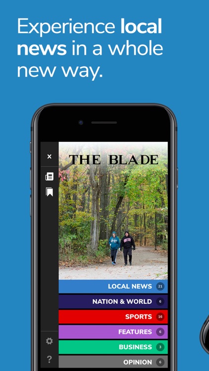 Blade NewsSlide for iPhone