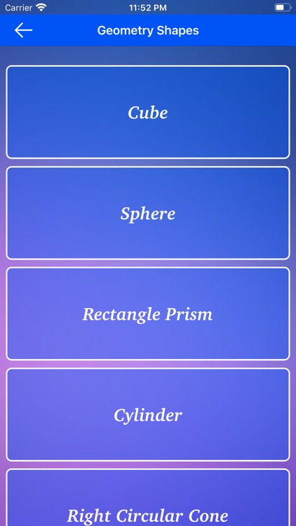 Solid Geometry Calculator