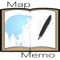 It is map memo that can leave the thing that I felt