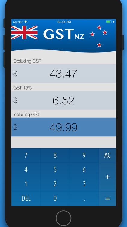 GST nz