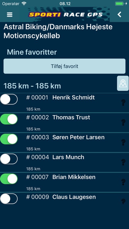 SPORTI Race GPS screenshot-5