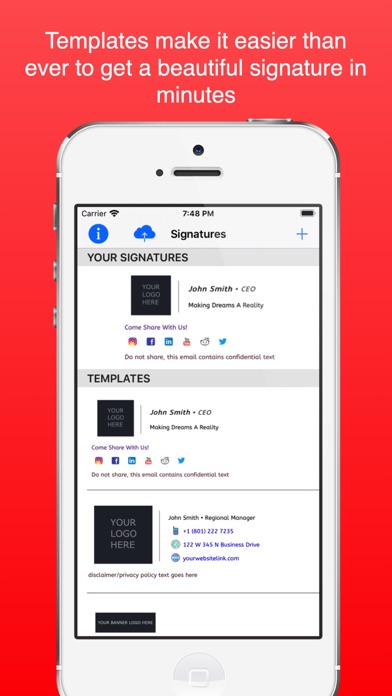 Email Signature Pro Screenshots