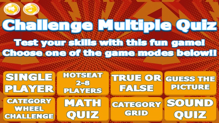 Challenge Multiple Quiz