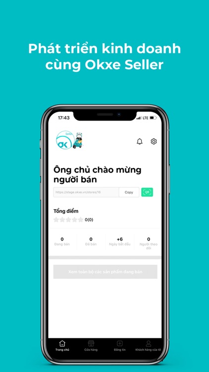 Okxe Seller - Đối tác bán hàng