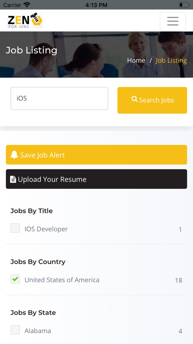 Zeno-jobs screenshot 3