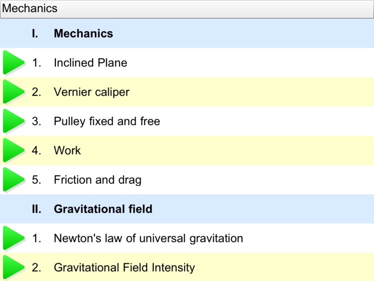 Physics at school