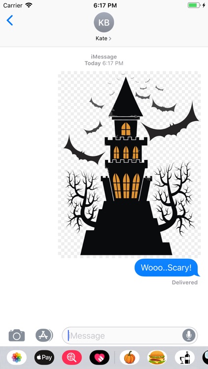 Halloween-Emojis Stickers