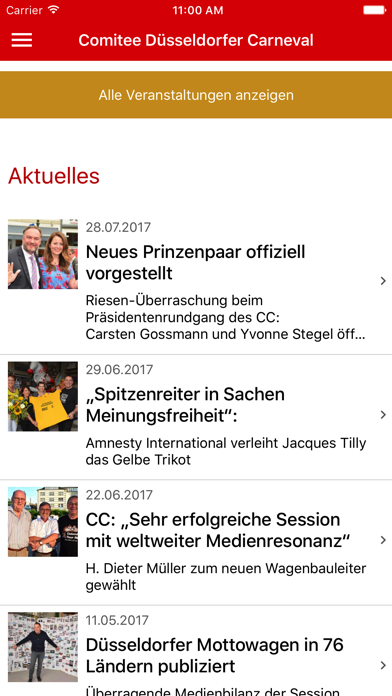 How to cancel & delete Comitee Düsseldorfer Carneval from iphone & ipad 1
