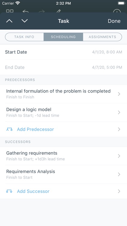 Project Office: Gantt chart screenshot-7