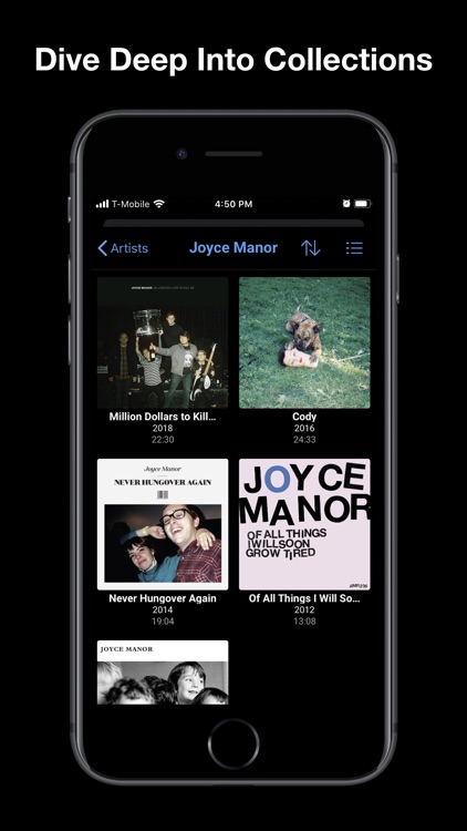 Albums - album focused player screenshot-5