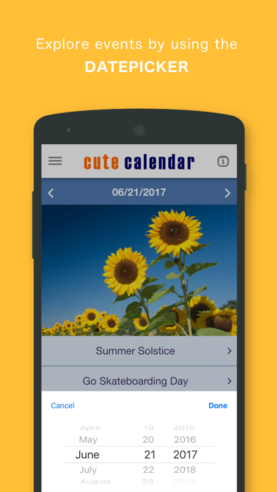 Cute Calendar PRO screenshot 4