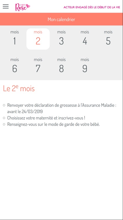 La Boîte Rose, Suivi grossesse screenshot-3