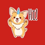 Unicorgi Stickers