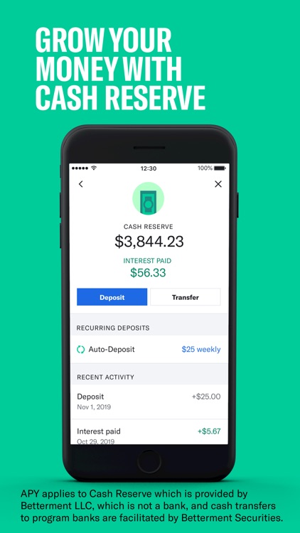 Betterment: Money Management