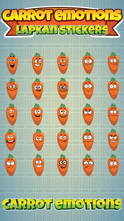 Sticker Me: Carrot Emotions