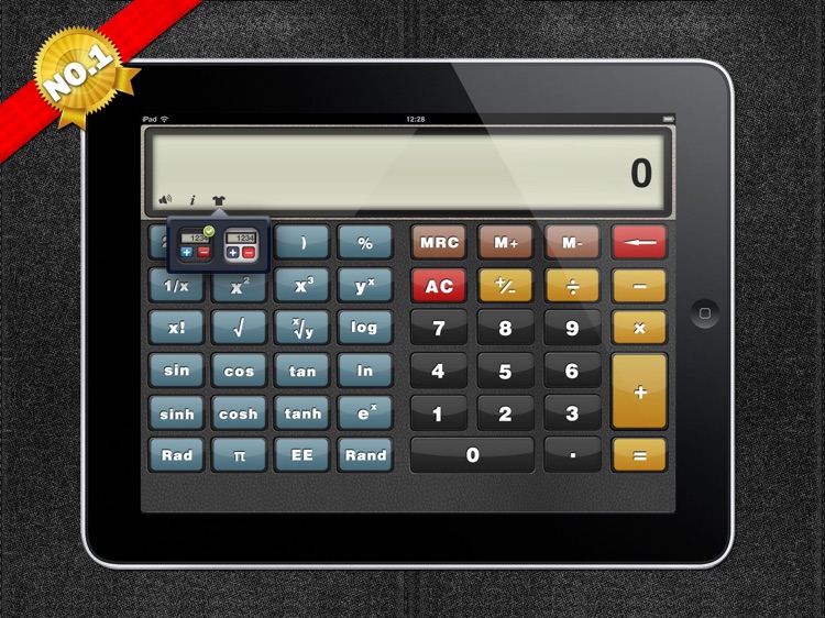 Calculator HD for iPad. screenshot-3