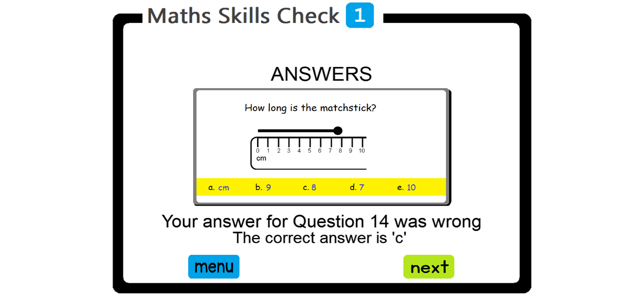 PAM Maths Skills Check 1(圖8)-速報App