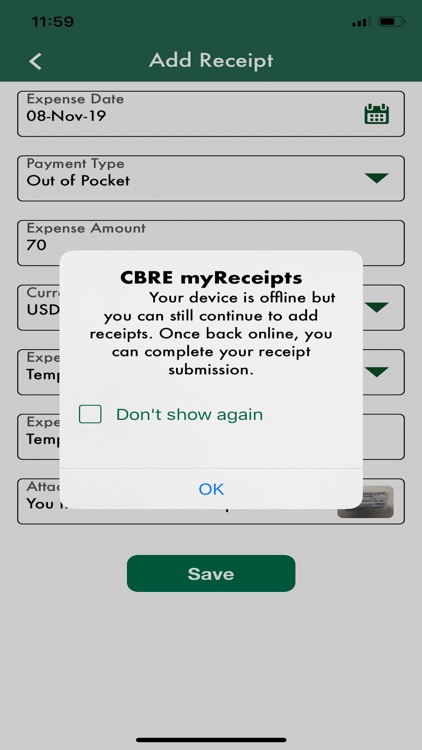 CBRE-MyReceipts screenshot-3
