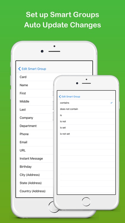 Smart Group: Email, SMS/Text
