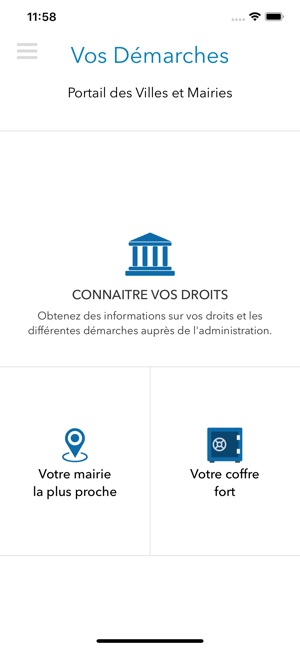 Mes démarches administratives