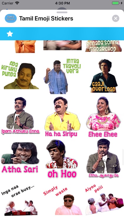 Tamil Emoji Stickers