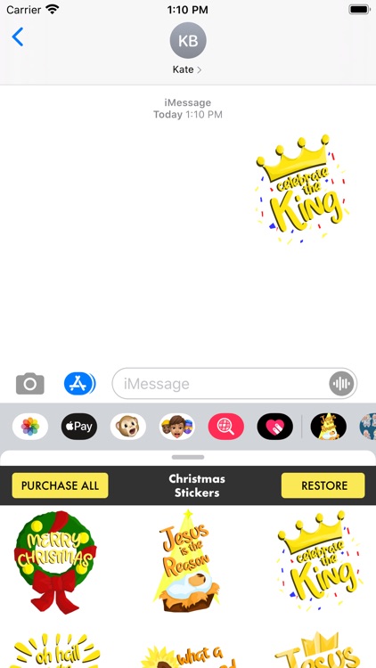 Christmas Stickers ·