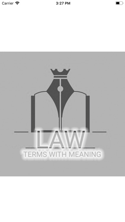 Law Terms With Meaning