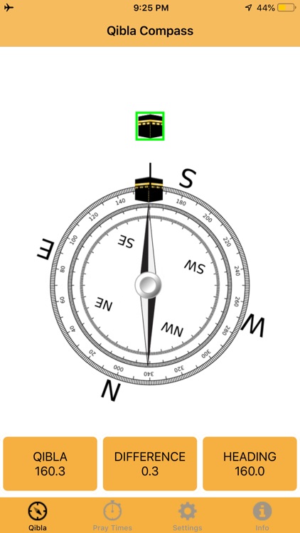 Qibla and Prayer Times