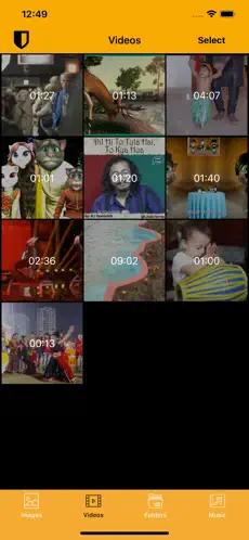 Screenshot 1 Gallery Media : File Manager iphone