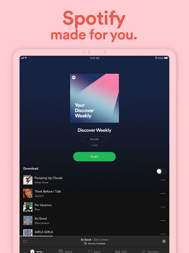 Spotify -音楽ストリーミングサービス Screenshot