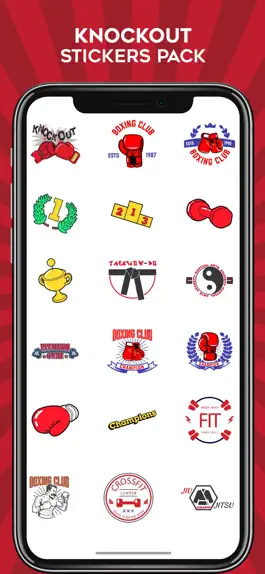 Game screenshot Knockout Stickers Pack mod apk