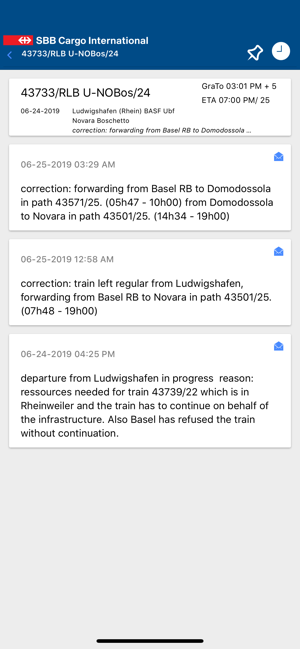 SBB Cargo International App(圖2)-速報App