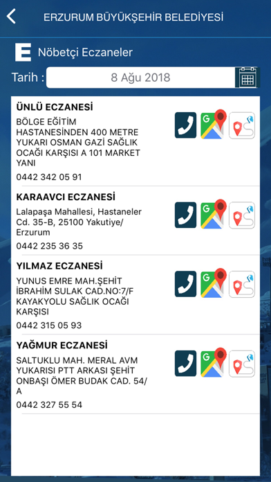 Erzurum Büyükşehir Belediyesi screenshot 4