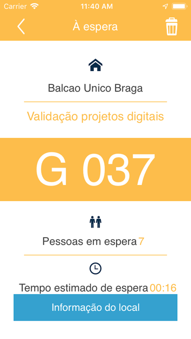 Balcão Único Senhas screenshot 4