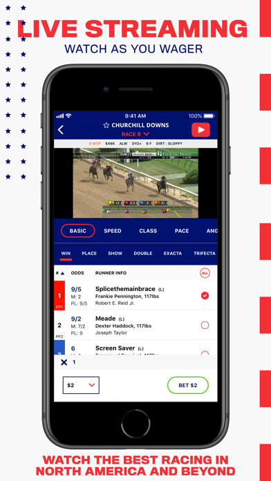 How to cancel & delete BetAmerica: Live Horse Racing from iphone & ipad 1