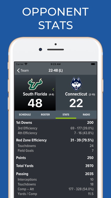 Connecticut Football Schedules screenshot-9