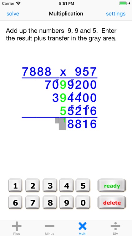 Written math for Grade School