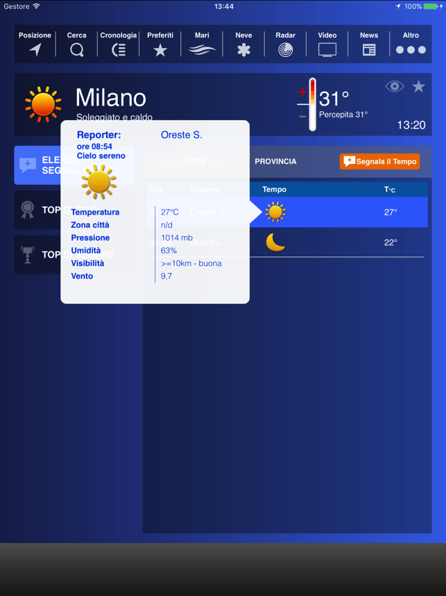 Meteo HD - by iLMeteo.it(圖3)-速報App