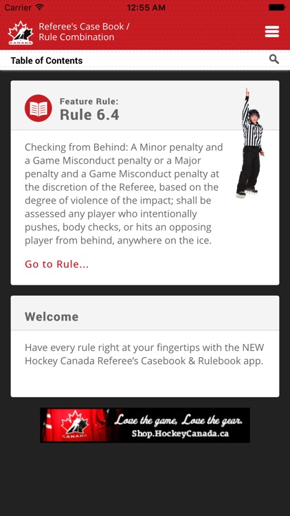 Hockey Canada Rule Book