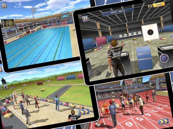 Athletics 2 Summer Sports Lite на iPad