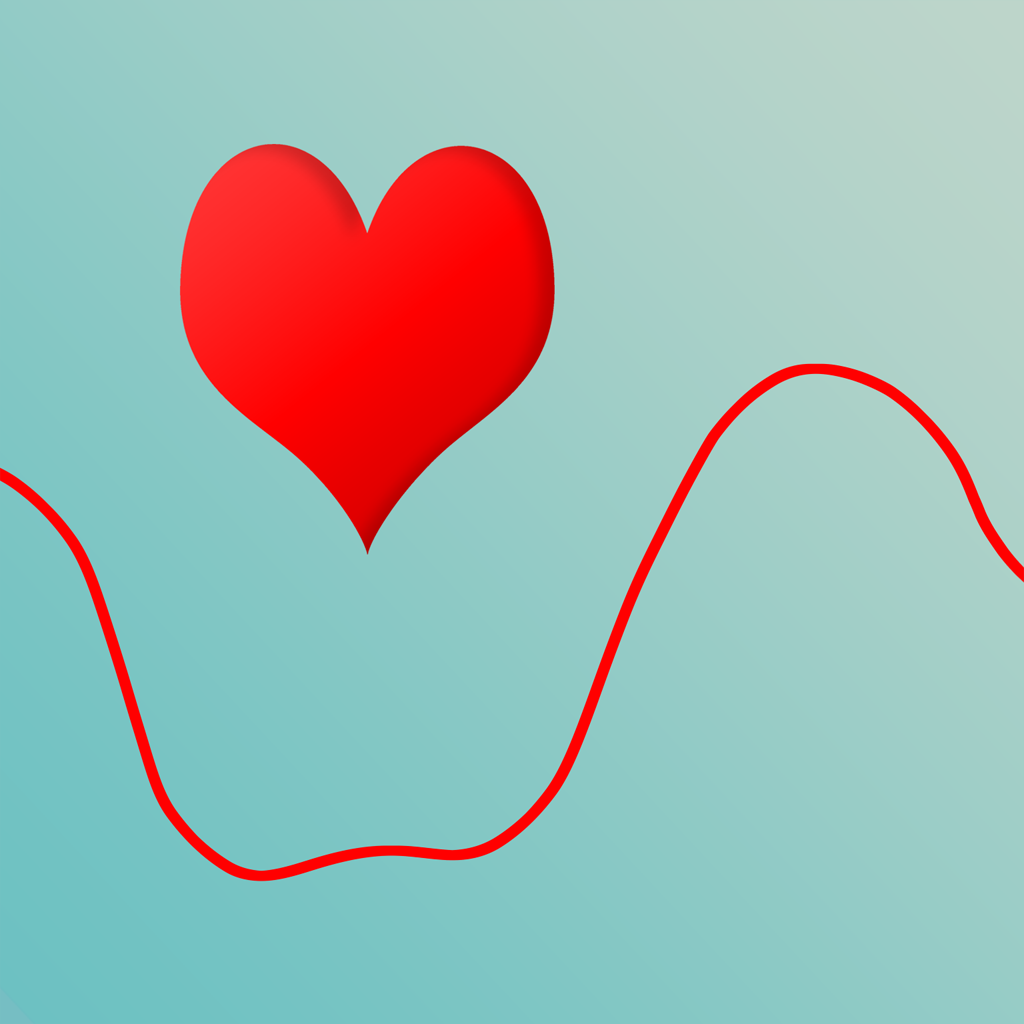 Heart Graph App Icon