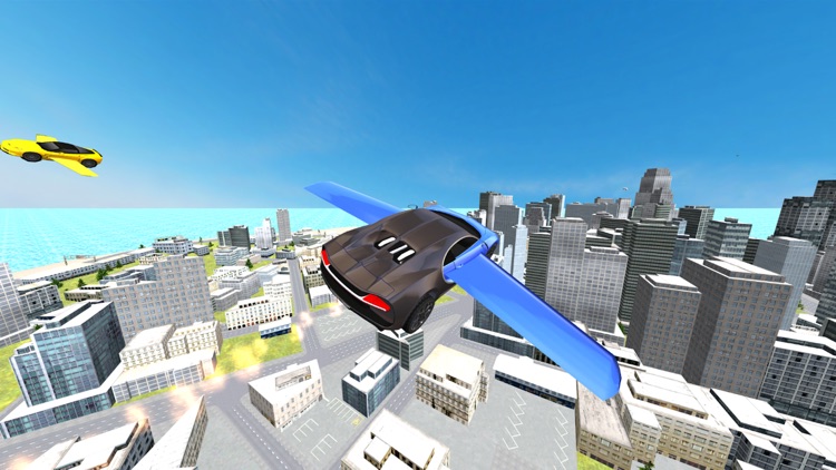 Flying Car Racing Simulator screenshot-4