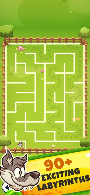 Piggy Maze Runner kids game(圖2)-速報App