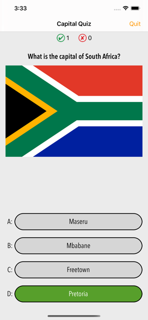 Africa Quiz Maps Flags Infos(圖5)-速報App